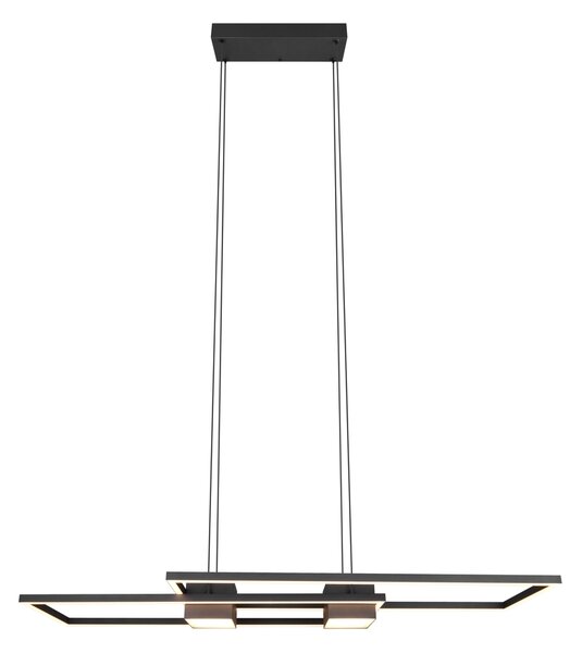 Φωτιστικό Κρεμαστό Trio Lighting ALBANY 347710432 Μαύρο Ματ (Black Mat) 2700 - 6500K