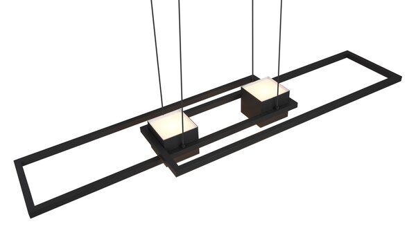 Φωτιστικό Κρεμαστό Trio Lighting ALBANY 347710432 Μαύρο Ματ (Black Mat) 2700 - 6500K