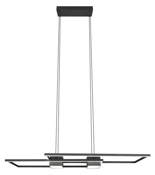 Φωτιστικό Κρεμαστό Trio Lighting ALBANY 347710432 Μαύρο Ματ (Black Mat) 2700 - 6500K