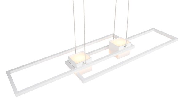 Φωτιστικό Κρεμαστό Trio Lighting ALBANY 347710431 Λευκό Ματ (White Mat) 2700 - 6500K