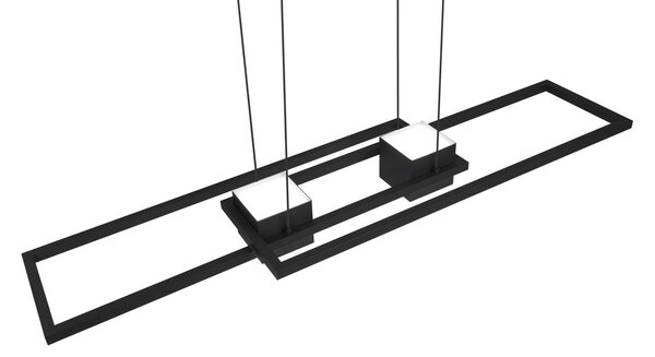 Φωτιστικό Κρεμαστό Trio Lighting ALBANY 347710432 Μαύρο Ματ (Black Mat) 2700 - 6500K