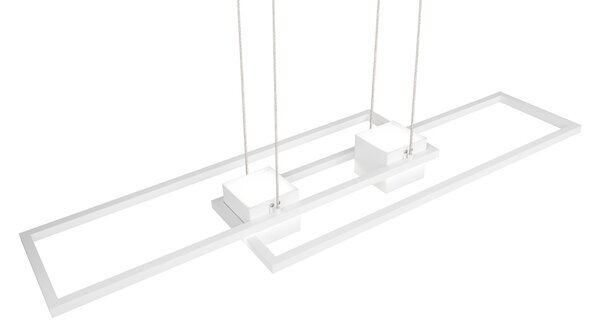Φωτιστικό Κρεμαστό Trio Lighting ALBANY 347710431 Λευκό Ματ (White Mat) 2700 - 6500K