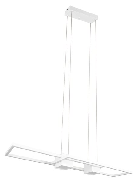 Φωτιστικό Κρεμαστό Trio Lighting ALBANY 347710431 Λευκό Ματ (White Mat) 2700 - 6500K