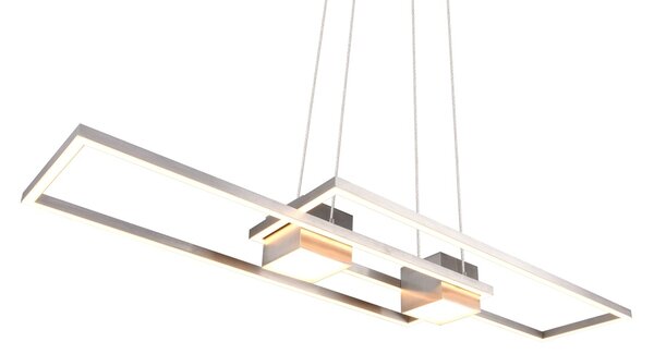 Φωτιστικό Κρεμαστό Trio Lighting ALBANY 347710407 Νίκελ ματ (Nickel Mat- Satin) 2700 - 6500K