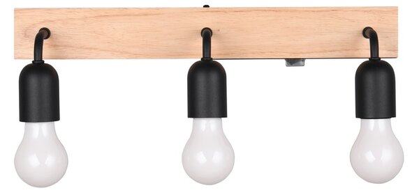 Φωτιστικό Επίτοιχο Trio Lighting ARTURO 284470332 Wood Coloured