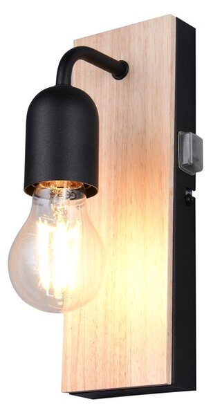 Φωτιστικό Επίτοιχο Trio Lighting ARTURO 284470132 Wood Coloured