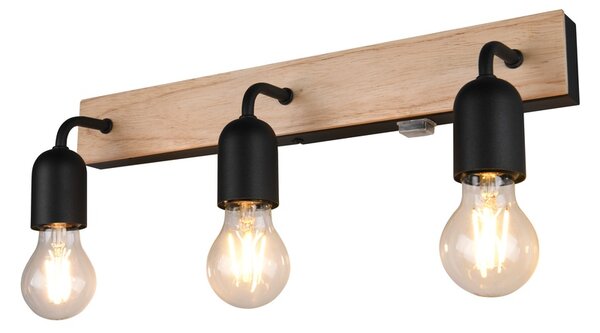 Φωτιστικό Επίτοιχο Trio Lighting ARTURO 284470332 Wood Coloured