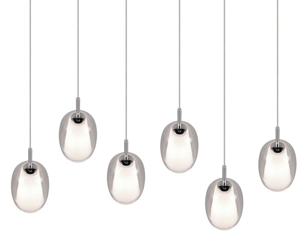 Φωτιστικό Κρεμαστό Trio Lighting BARRET 317500606 Χρώμιο (Chrome)