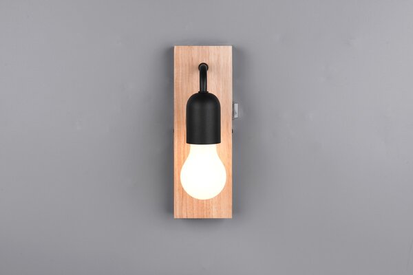Φωτιστικό Επίτοιχο Trio Lighting ARTURO 284470132 Wood Coloured