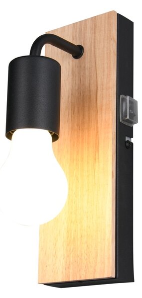 Φωτιστικό Επίτοιχο Trio Lighting ARTURO 284470132 Wood Coloured