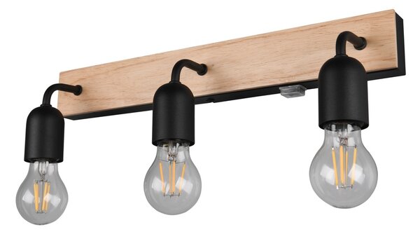 Φωτιστικό Επίτοιχο Trio Lighting ARTURO 284470332 Wood Coloured
