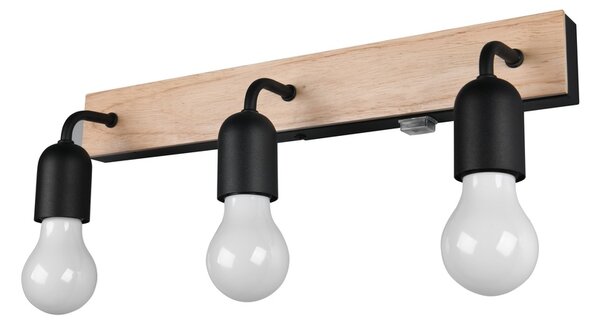 Φωτιστικό Επίτοιχο Trio Lighting ARTURO 284470332 Wood Coloured