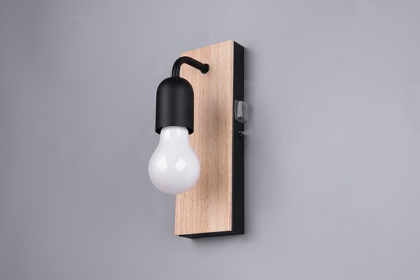 Φωτιστικό Επίτοιχο Trio Lighting ARTURO 284470132 Wood Coloured