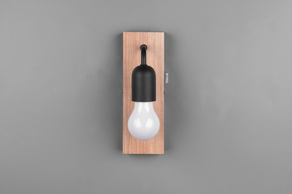 Φωτιστικό Επίτοιχο Trio Lighting ARTURO 284470132 Wood Coloured