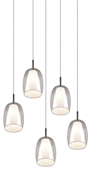 Φωτιστικό Κρεμαστό Trio Lighting BARRET 317530506 Χρώμιο (Chrome)
