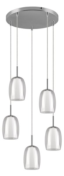 Φωτιστικό Κρεμαστό Trio Lighting BARRET 317530506 Χρώμιο (Chrome)