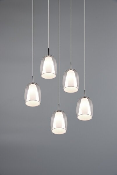Φωτιστικό Κρεμαστό Trio Lighting BARRET 317530506 Χρώμιο (Chrome)