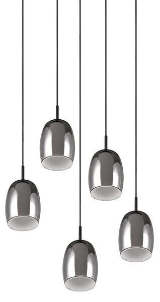 Φωτιστικό Κρεμαστό Trio Lighting BARRET 317530554 Μαύρο Ματ (Black Mat)