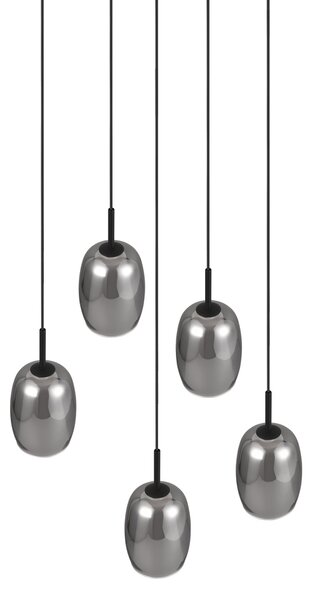 Φωτιστικό Κρεμαστό Trio Lighting BARRET 317530554 Μαύρο Ματ (Black Mat)