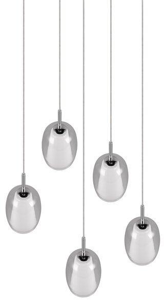 Φωτιστικό Κρεμαστό Trio Lighting BARRET 317530506 Χρώμιο (Chrome)