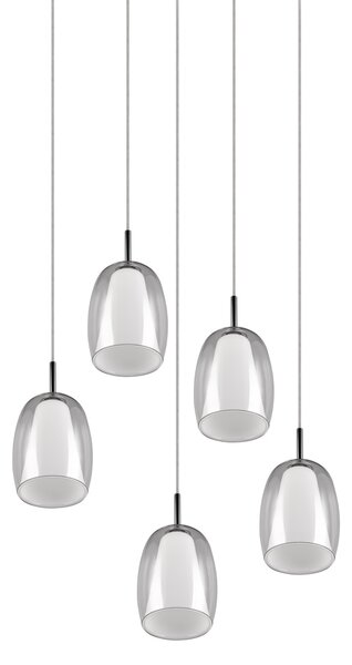 Φωτιστικό Κρεμαστό Trio Lighting BARRET 317530506 Χρώμιο (Chrome)