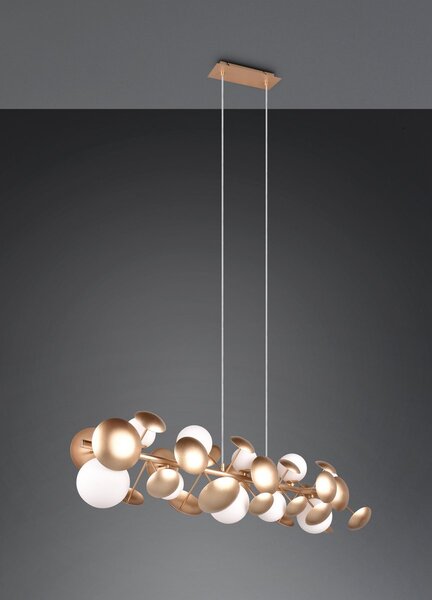 Φωτιστικό Κρεμαστό Trio Lighting BUBBLE 317401079 Χρυσό Χρώμα (Gold Coloured)