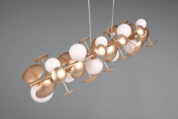 Φωτιστικό Κρεμαστό Trio Lighting BUBBLE 317401079 Χρυσό Χρώμα (Gold Coloured)