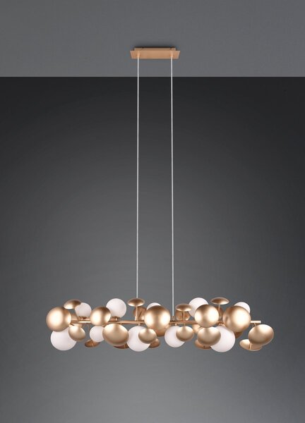 Φωτιστικό Κρεμαστό Trio Lighting BUBBLE 317401079 Χρυσό Χρώμα (Gold Coloured)