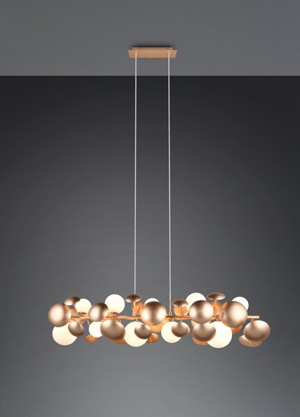 Φωτιστικό Κρεμαστό Trio Lighting BUBBLE 317401079 Χρυσό Χρώμα (Gold Coloured)