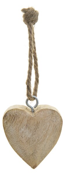 Χριστουγεννιάτικο Στολίδι (6εκ.) A-S Heart Wood 162940R