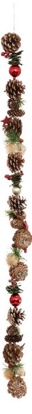 Χριστουγεννιάτικη Γιρλάντα 100εκ. A-S Wood Pinecone 195556