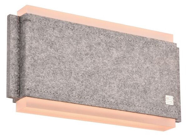 Φωτιστικό Επίτοιχο Cinque CICARA 245110207 Νίκελ ματ (Nickel Mat- Satin) 2000 - 4000K