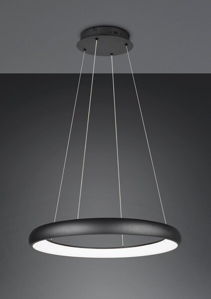 Φωτιστικό Κρεμαστό Trio Lighting CARDONA 349617532 Μαύρο Ματ (Black Mat) 2300+3000+4000K
