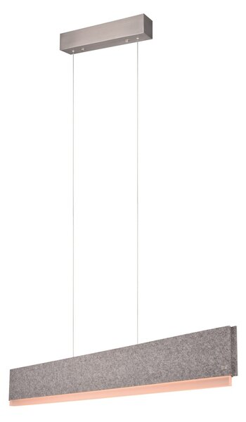 Φωτιστικό Κρεμαστό Cinque CICARA 345110207 Νίκελ ματ (Nickel Mat- Satin)