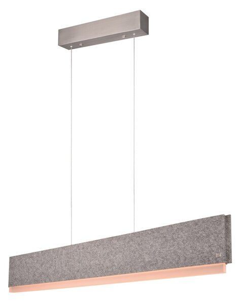 Φωτιστικό Κρεμαστό Cinque CICARA 345110207 Νίκελ ματ (Nickel Mat- Satin)