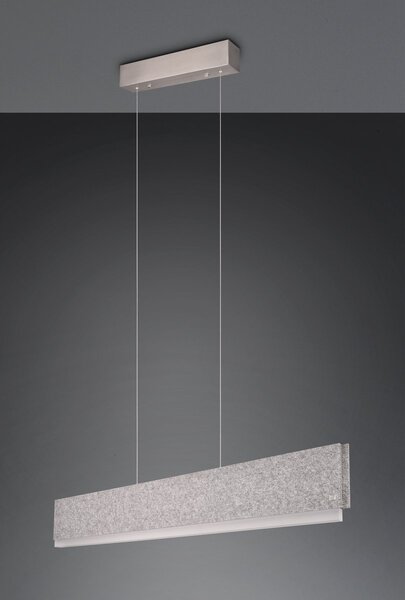 Φωτιστικό Κρεμαστό Cinque CICARA 345110207 Νίκελ ματ (Nickel Mat- Satin)