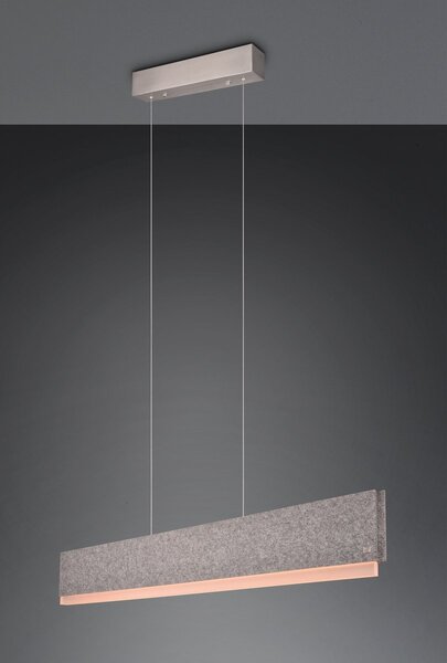 Φωτιστικό Κρεμαστό Cinque CICARA 345110207 Νίκελ ματ (Nickel Mat- Satin)