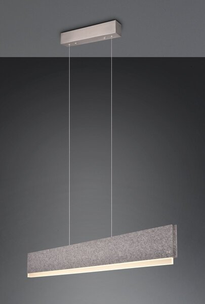 Φωτιστικό Κρεμαστό Cinque CICARA 345110207 Νίκελ ματ (Nickel Mat- Satin)