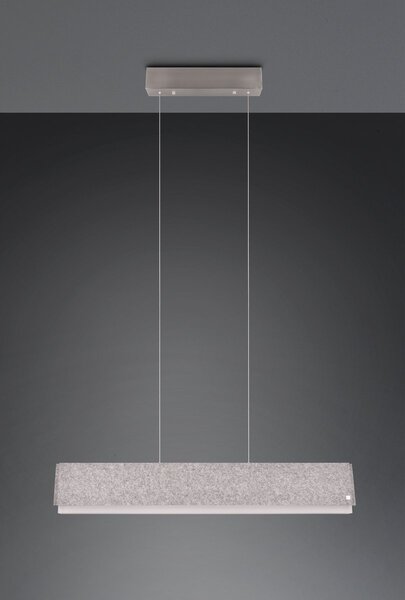 Φωτιστικό Κρεμαστό Cinque CICARA 345110207 Νίκελ ματ (Nickel Mat- Satin)