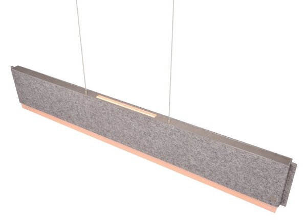 Φωτιστικό Κρεμαστό Cinque CICARA 345110207 Νίκελ ματ (Nickel Mat- Satin)
