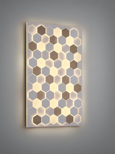 Φωτιστικό Επίτοιχο Cinque CIFAVO 245490131 Λευκό Ματ (White Mat) 2000 - 4000K