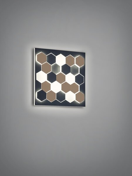 Φωτιστικό Επίτοιχο Cinque CIFAVO 245410132 Μαύρο Ματ (Black Mat) 2000 - 4000K