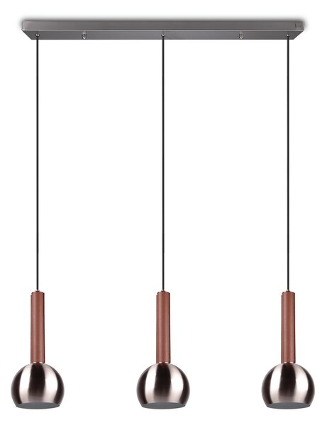 Φωτιστικό Κρεμαστό Cinque CILIANA 316300307 Νίκελ ματ (Nickel Mat- Satin)