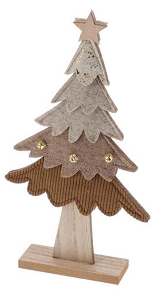 Χριστουγεννιάτικο Δεντράκι (16x4x28) K-M Xmass Tree Beige DH8060990