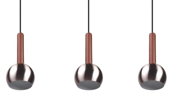 Φωτιστικό Κρεμαστό Cinque CILIANA 316300307 Νίκελ ματ (Nickel Mat- Satin)