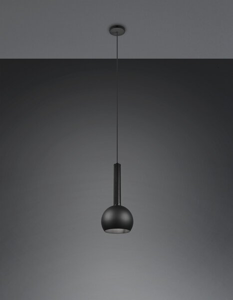 Φωτιστικό Κρεμαστό Cinque CILIANA 316300132 Μαύρο Ματ (Black Mat)