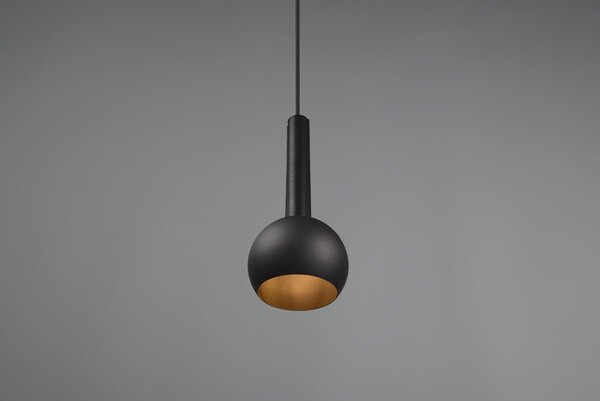 Φωτιστικό Κρεμαστό Cinque CILIANA 316300132 Μαύρο Ματ (Black Mat)