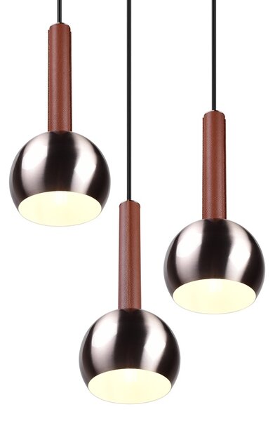 Φωτιστικό Κρεμαστό Cinque CILIANA 316330307 Νίκελ ματ (Nickel Mat- Satin)
