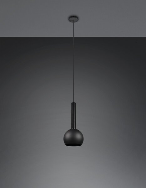 Φωτιστικό Κρεμαστό Cinque CILIANA 316300132 Μαύρο Ματ (Black Mat)