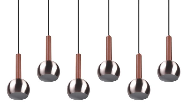 Φωτιστικό Κρεμαστό Cinque CILIANA 316300607 Νίκελ ματ (Nickel Mat- Satin)